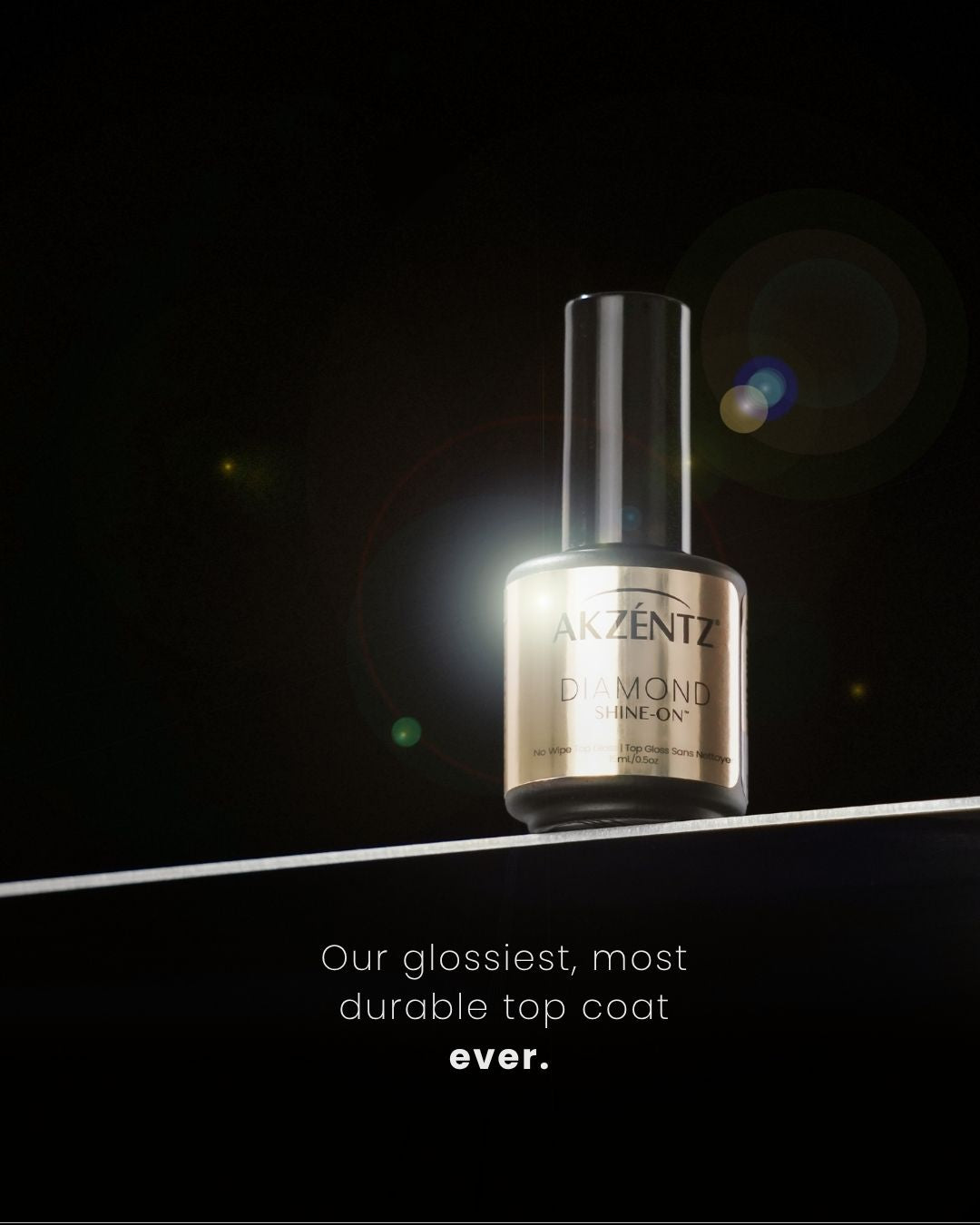 Akzéntz® Diamond Shine-On™ Top Coat 15ml