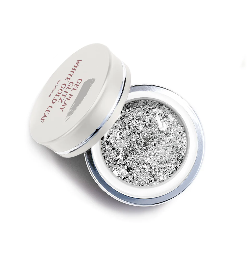 Gel Play® Glitz  - White Gold Leaf