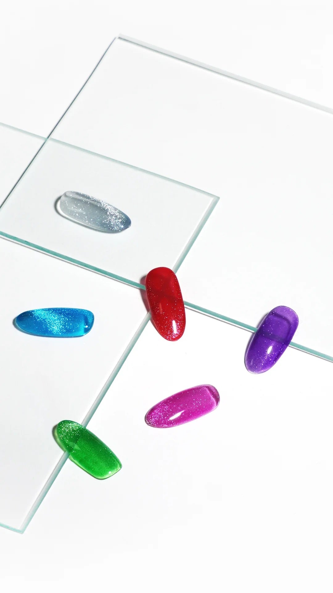 Gel Play® Glass - Magnetic Clear Silver