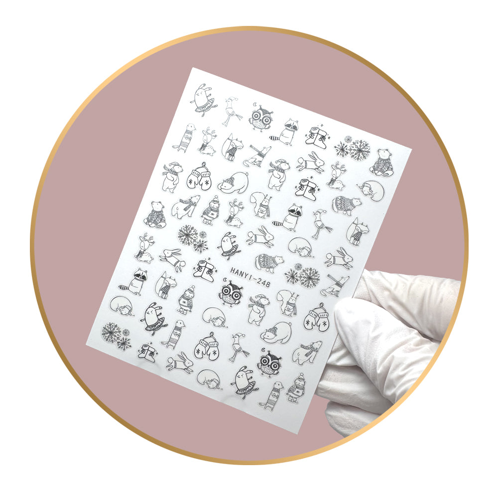 Noriko Ready2Stick - Animals in Winter Warmers