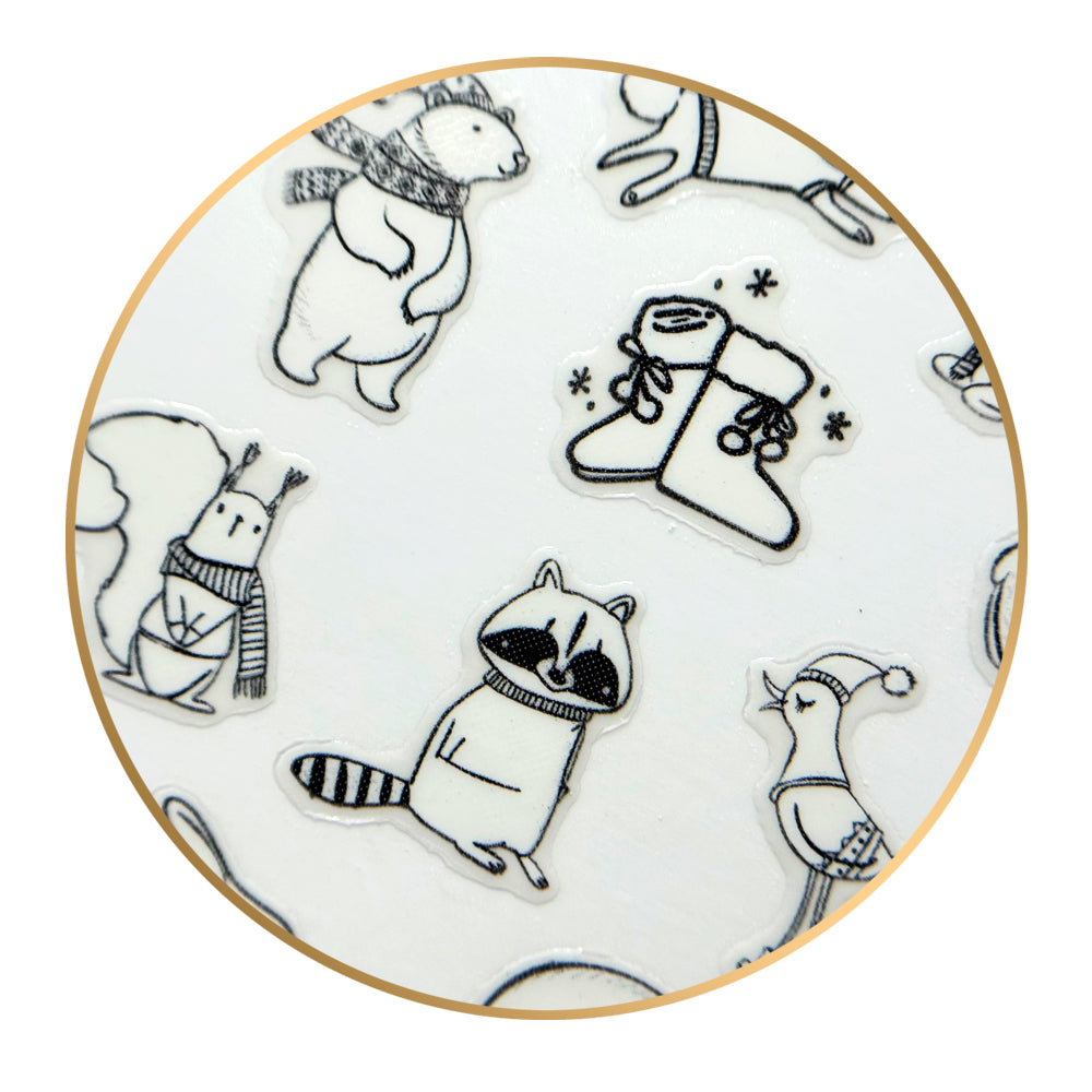 Noriko Ready2Stick - Animals in Winter Warmers