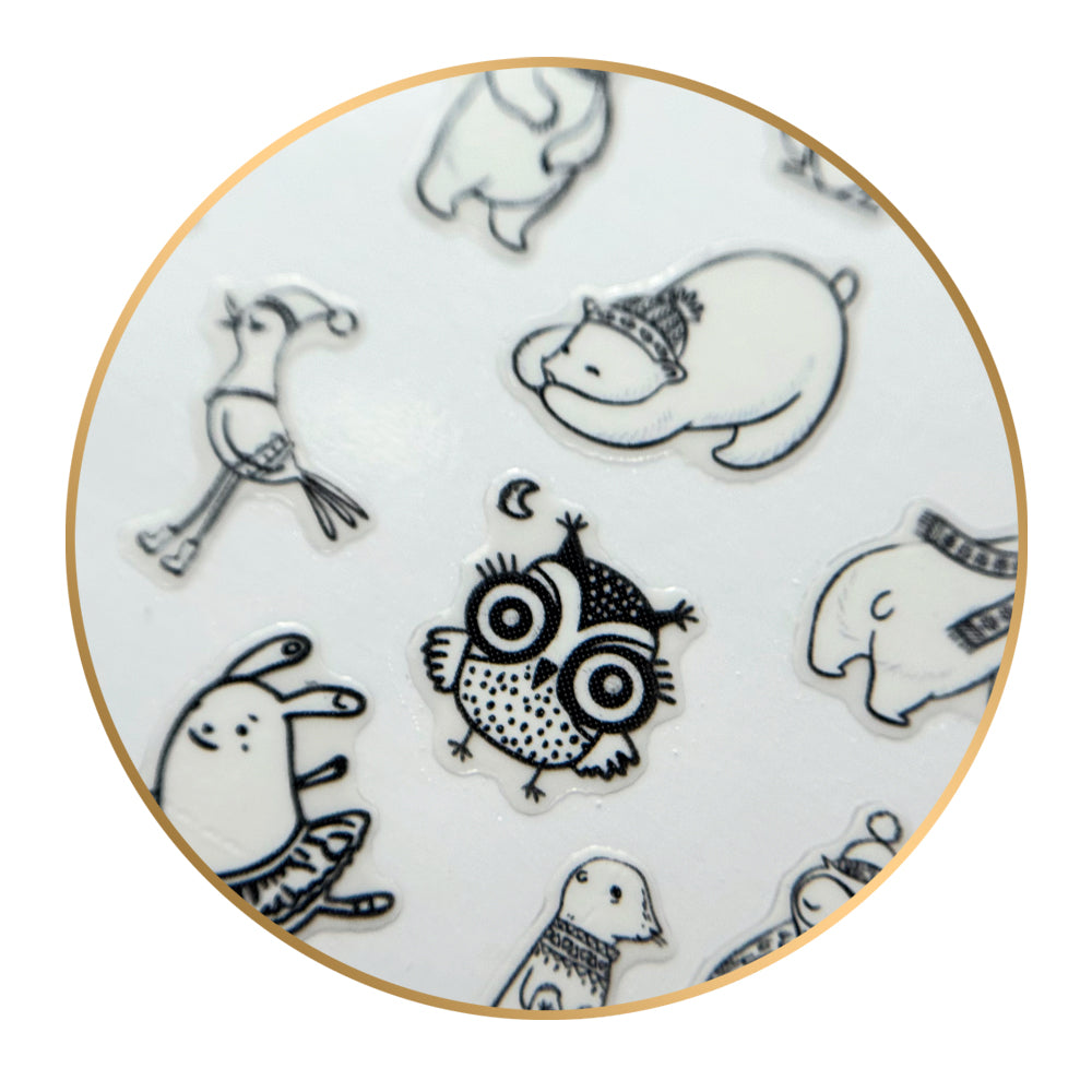 Noriko Ready2Stick - Animals in Winter Warmers