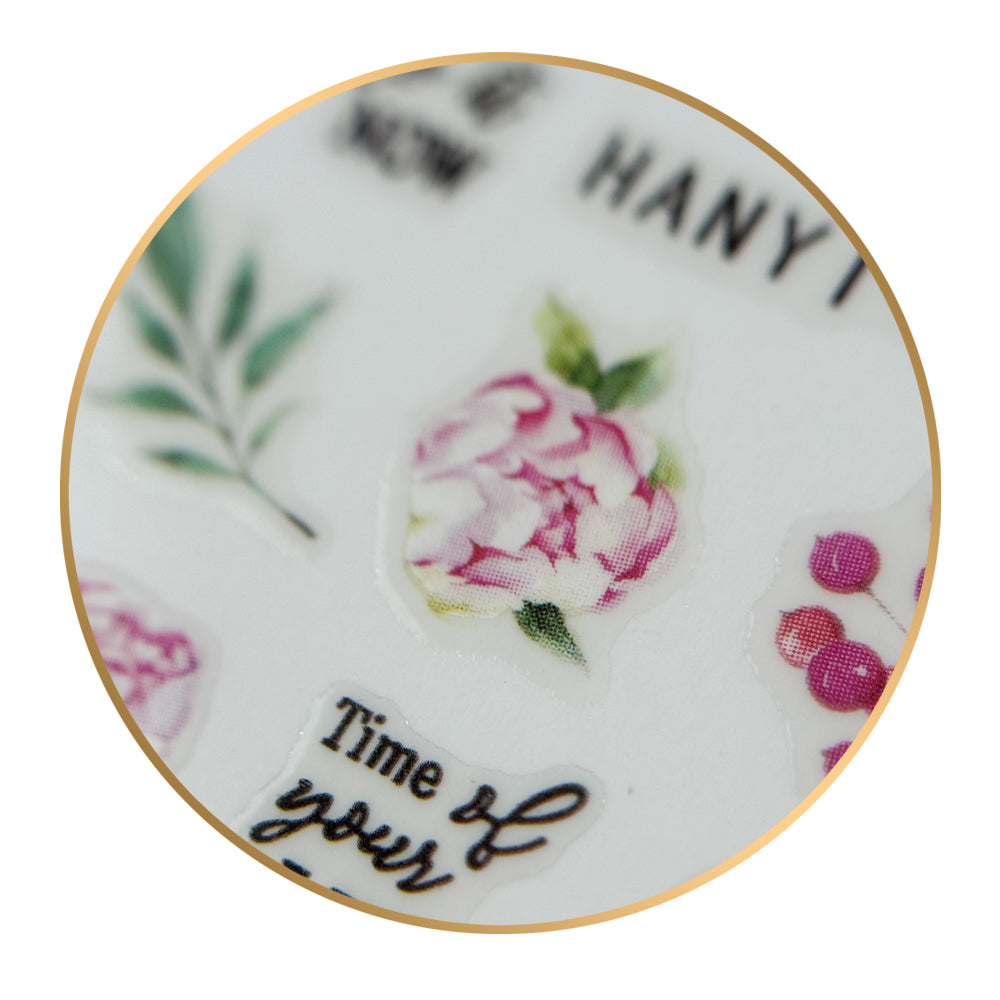 Noriko Ready2Stick - Pink Peonies