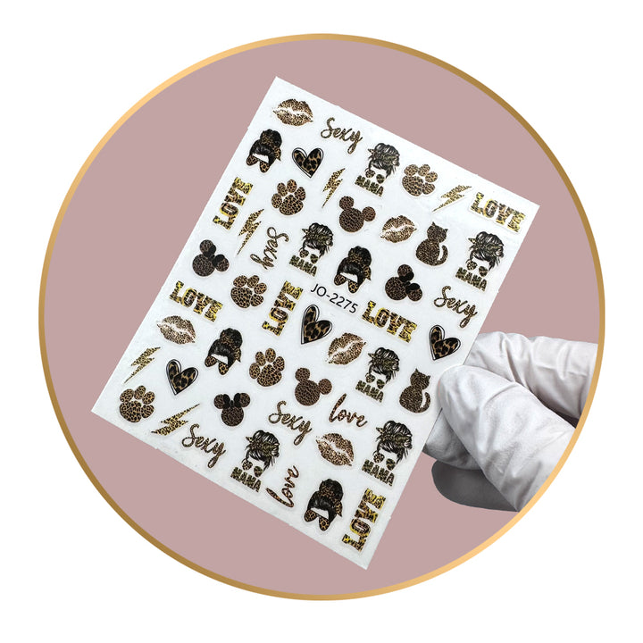 Noriko Ready2Stick - Fun Animal Print Designs
