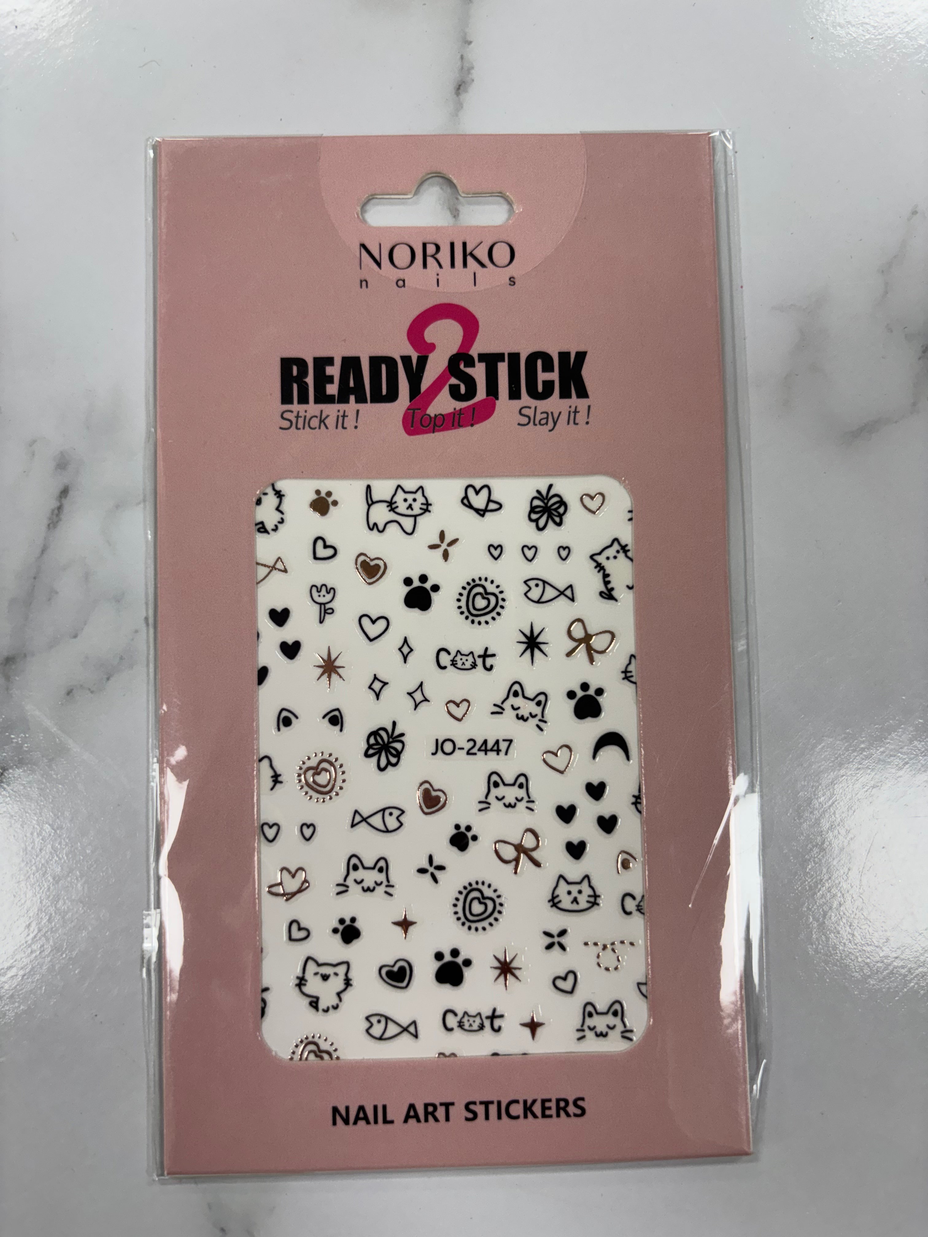 Noriko Ready2Stick - Cats, Fish & Hearts