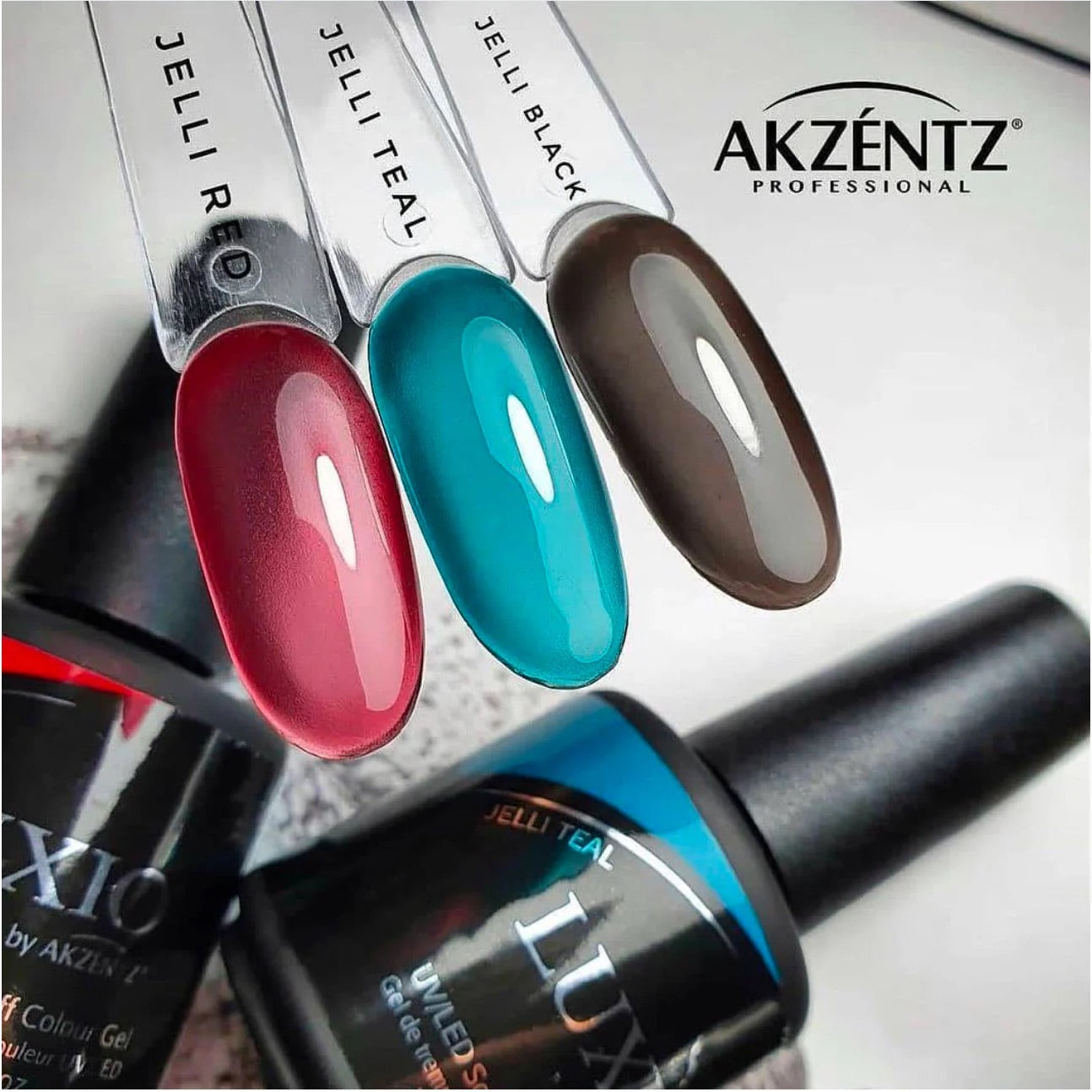 Luxio® Gel Colour - Jelli Black 15ml