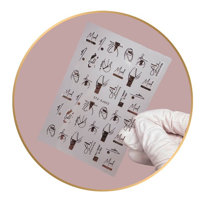 Noriko Ready2Stick - Sassy Geometric Designs