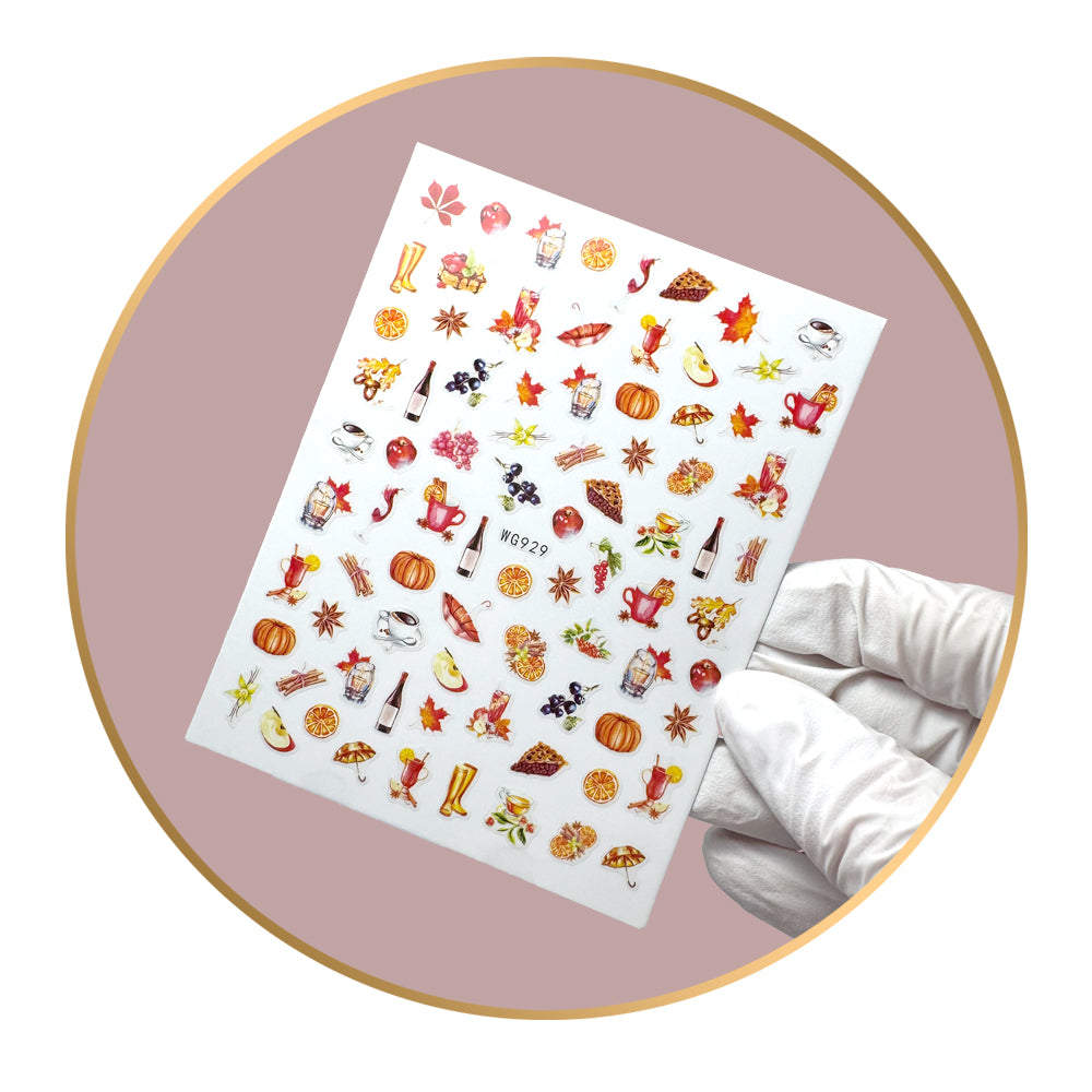 Noriko Ready2Stick - Pumpkins & Autumn Foods