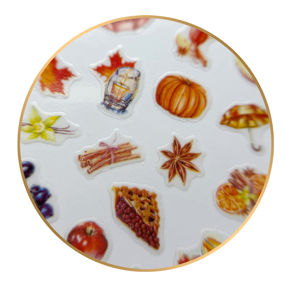 Noriko Ready2Stick - Pumpkins & Autumn Foods