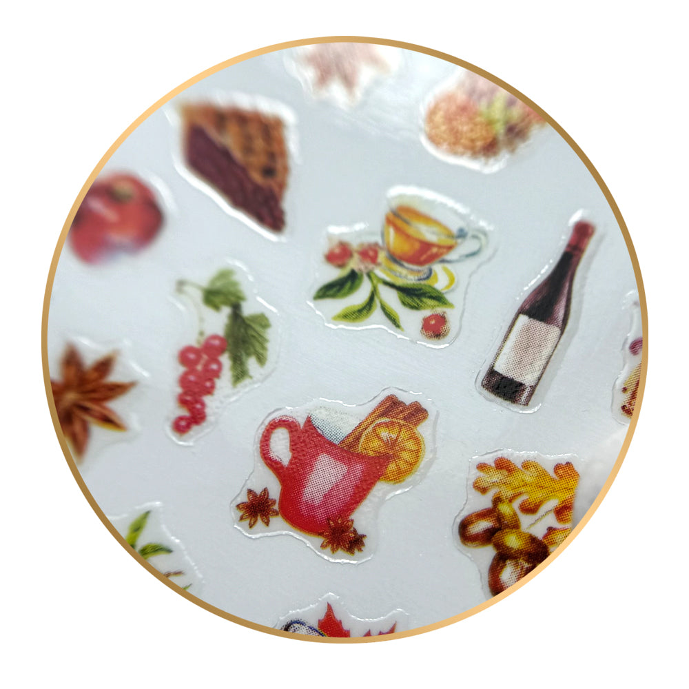 Noriko Ready2Stick - Pumpkins & Autumn Foods