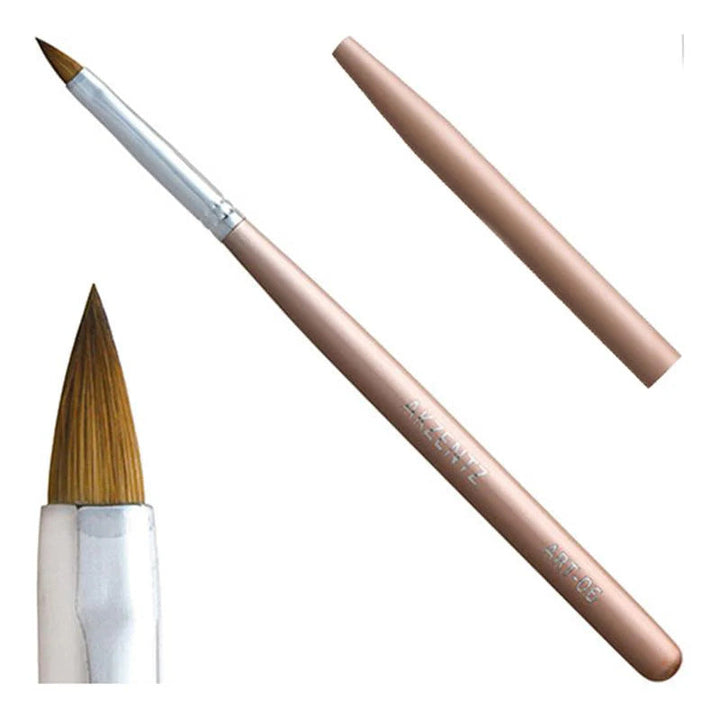 Akzéntz® Gel Art Pointed 3D Brush #6