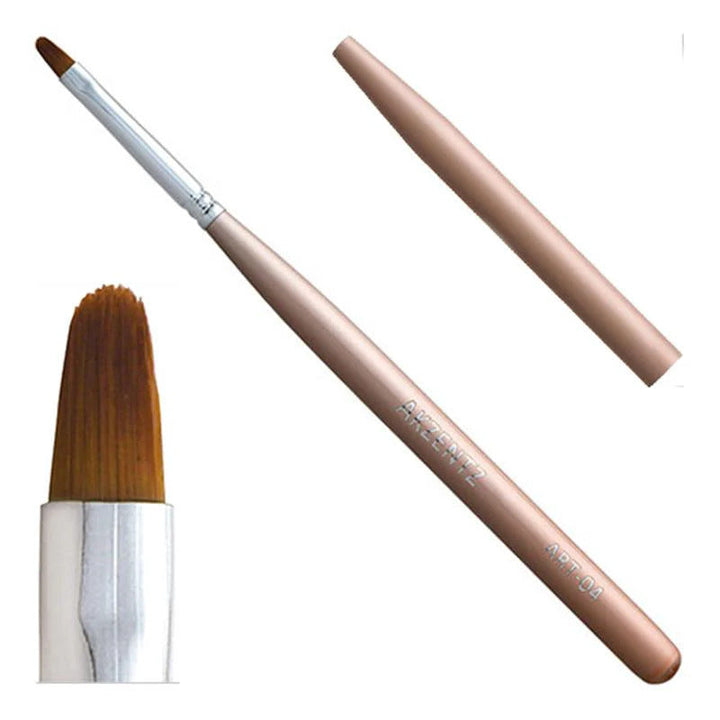 Akzéntz® Gel Art Oval Brush #4