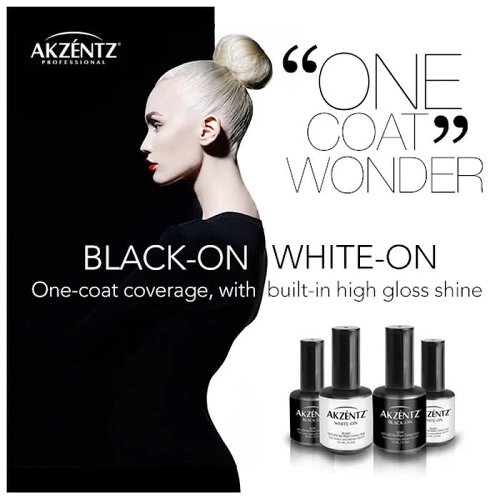 Akzéntz® Black-On Base Coat 15ml