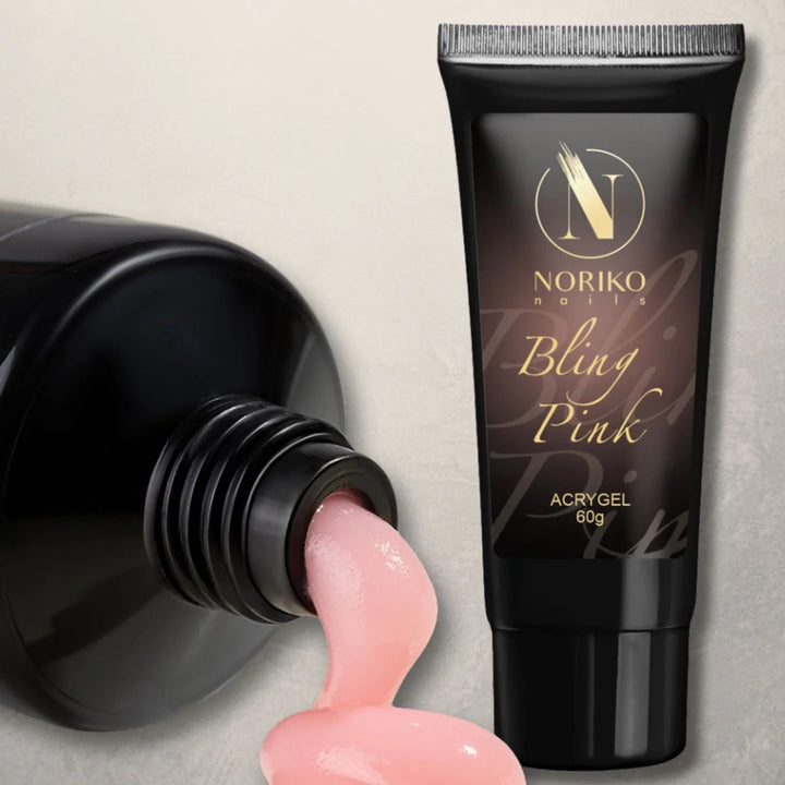 Noriko Nails Acrygel - Bling Pink