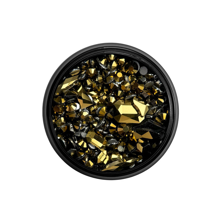 Noriko Mixed Gems - Crystal Gold