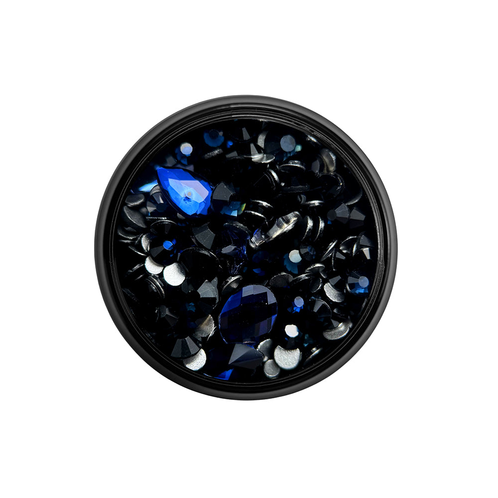 Noriko Mixed Gems - Dark Blue