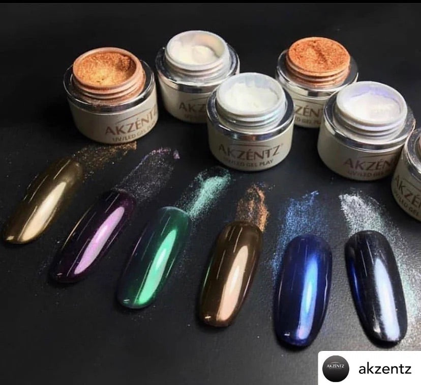 Gel Play® Pearlescent Powder - Gold