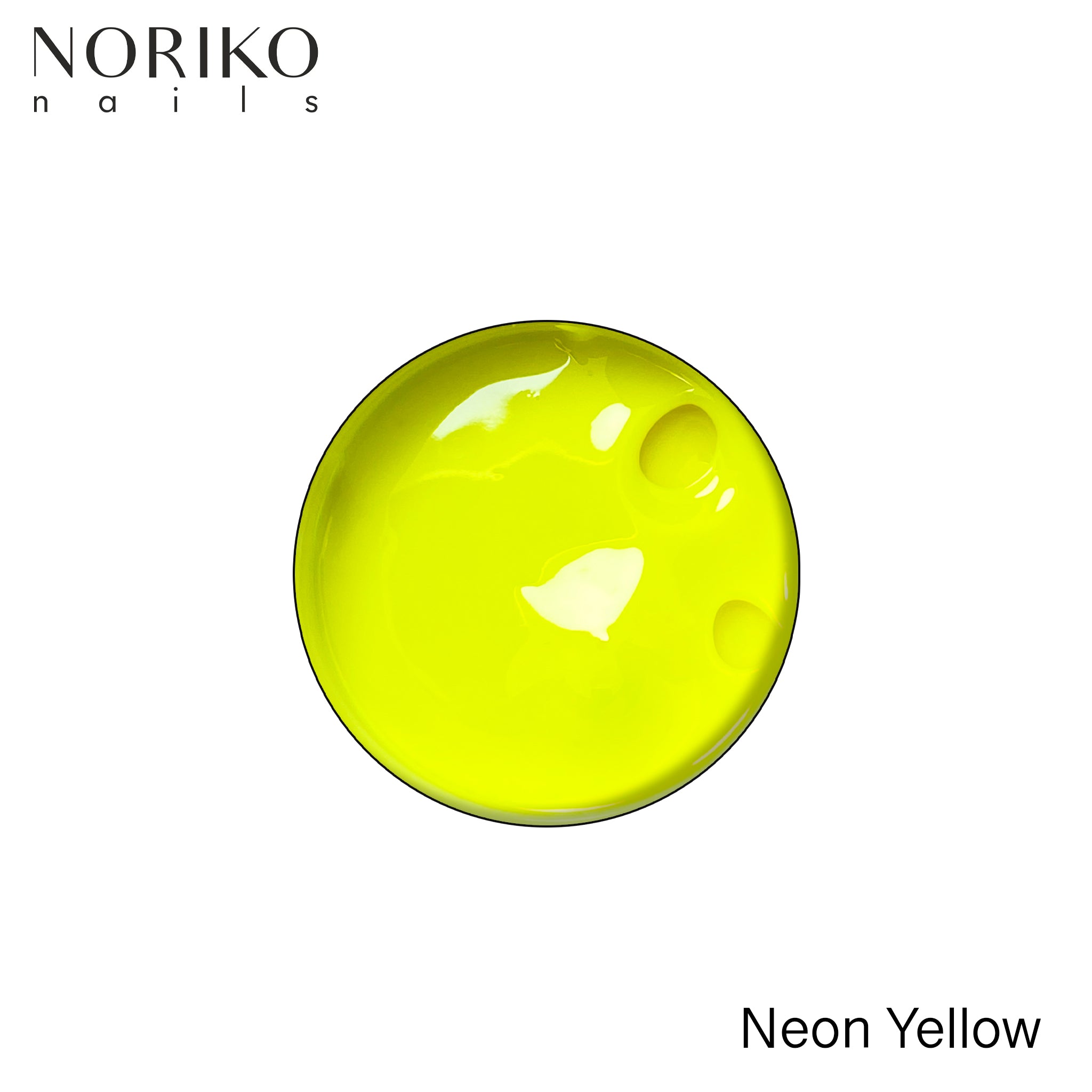 Noriko Paint Gel - Neon Yellow 5g