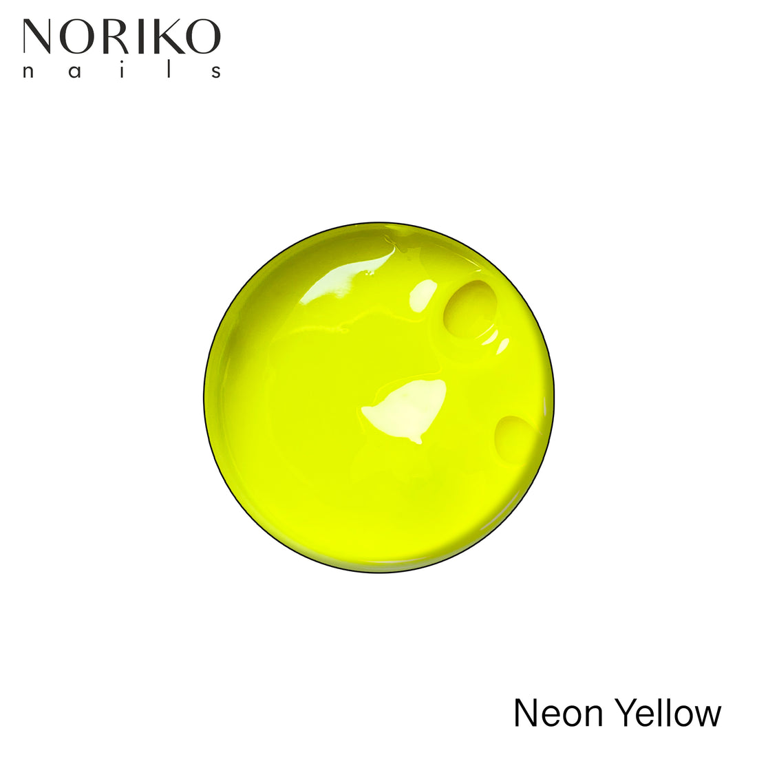 Noriko Paint Gel - Neon Yellow 5g