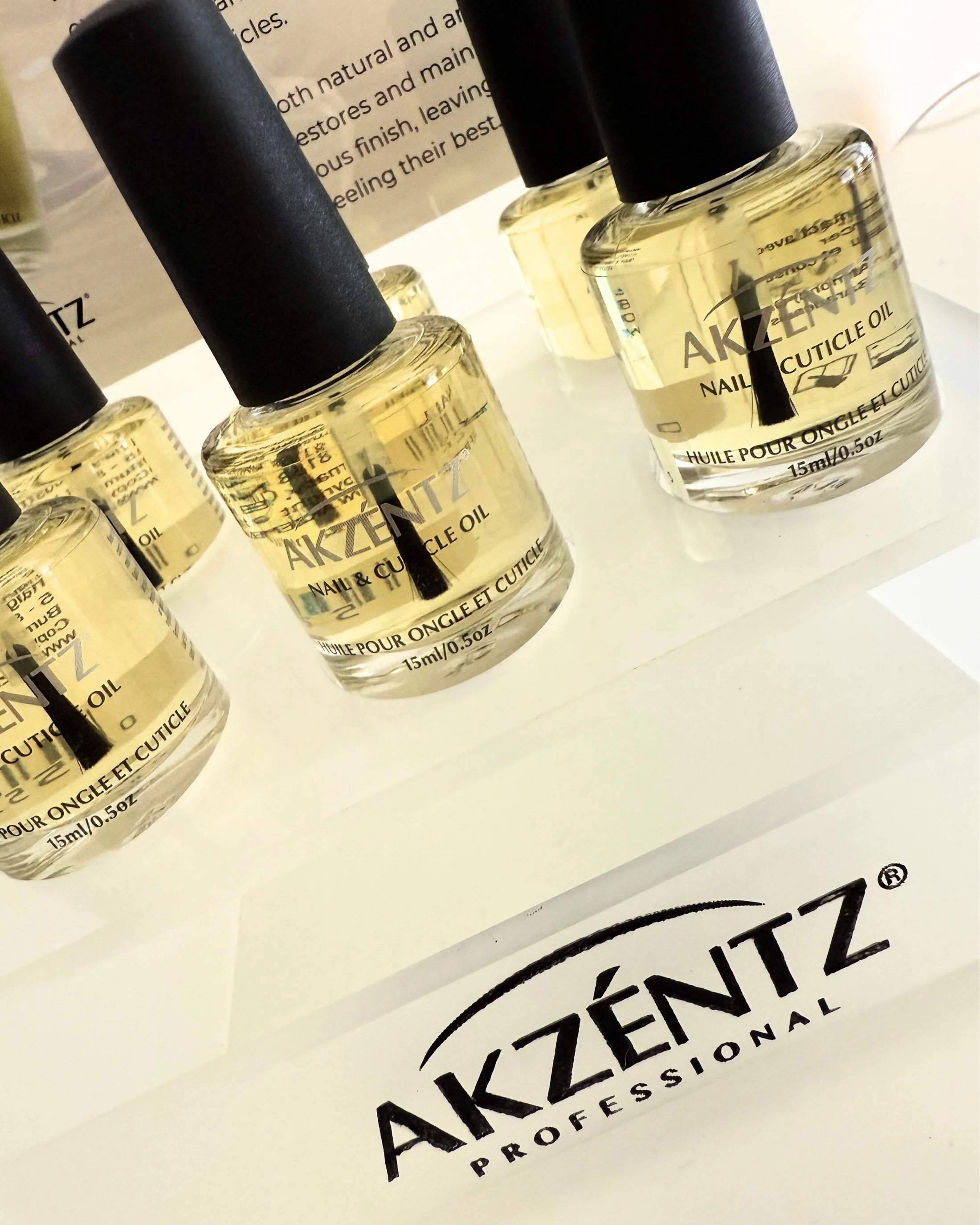 Akzéntz® Cuticle Oil Retail Stand