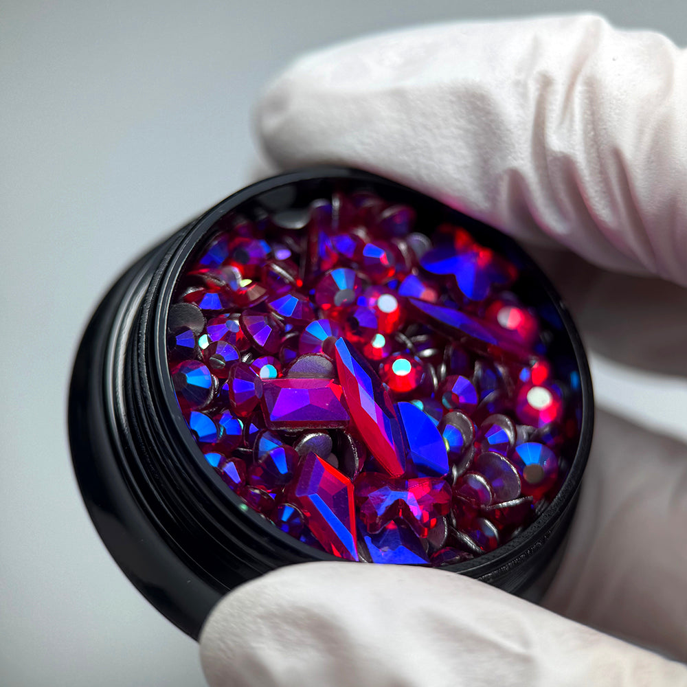 Noriko Mixed Gems - Pink