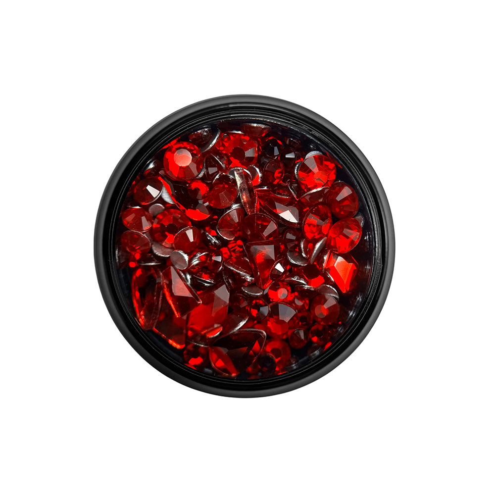 Noriko Mixed Gems - Ruby Red