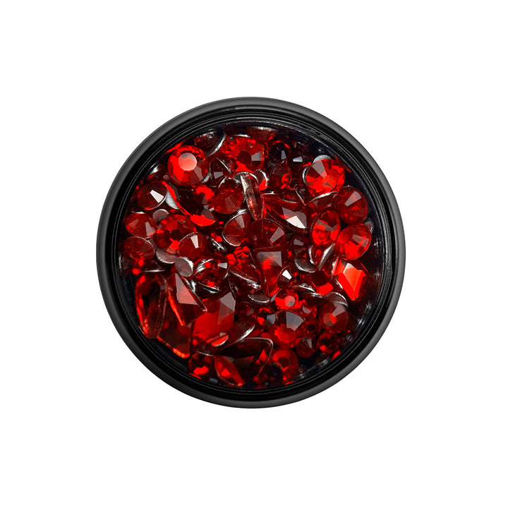 Noriko Mixed Gems - Ruby Red