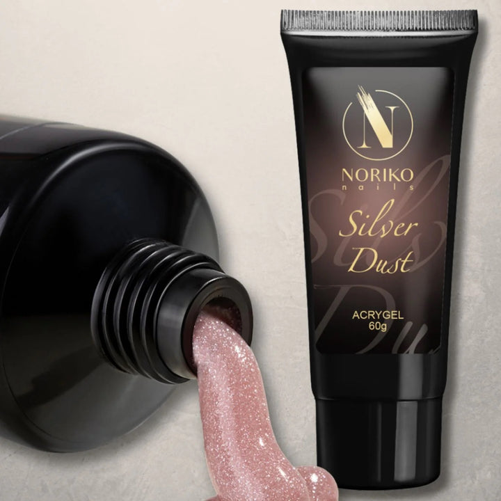 Noriko Nails Acrygel - Silver Dust